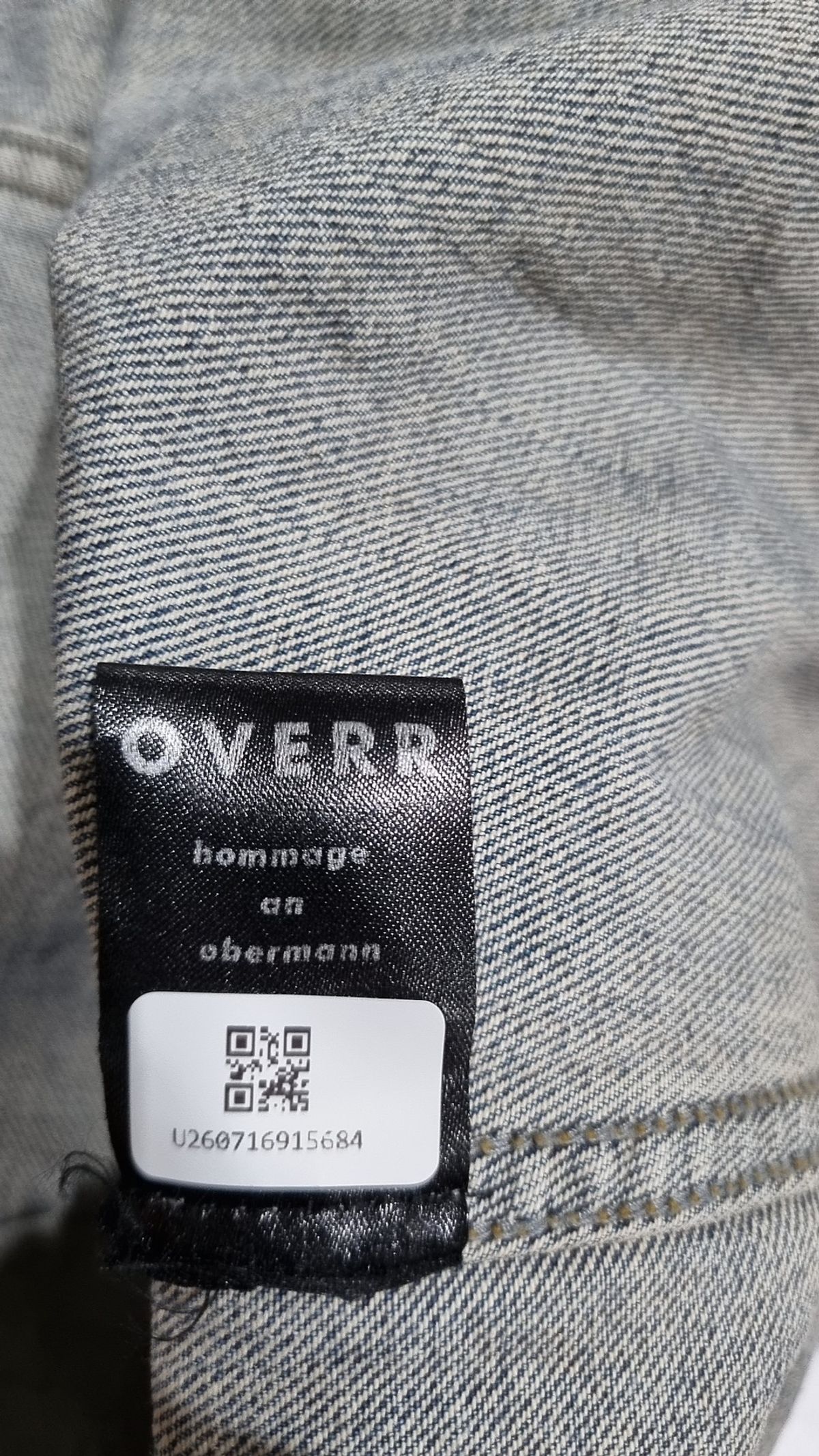 오베르(OVERR) 데님/트러커 재킷 2