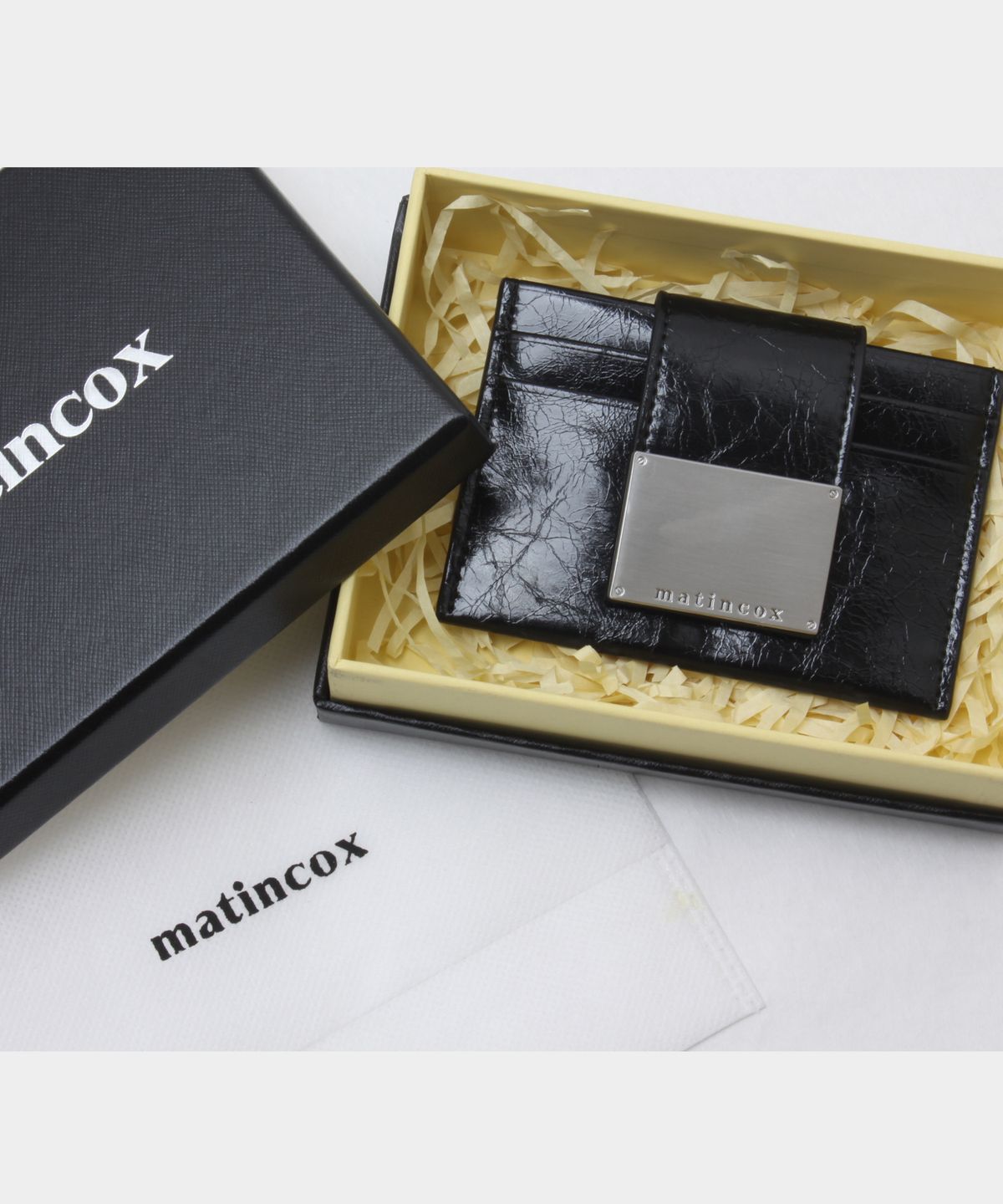 마틴콕스(MATINCOX) Monor Card Wallet - Black