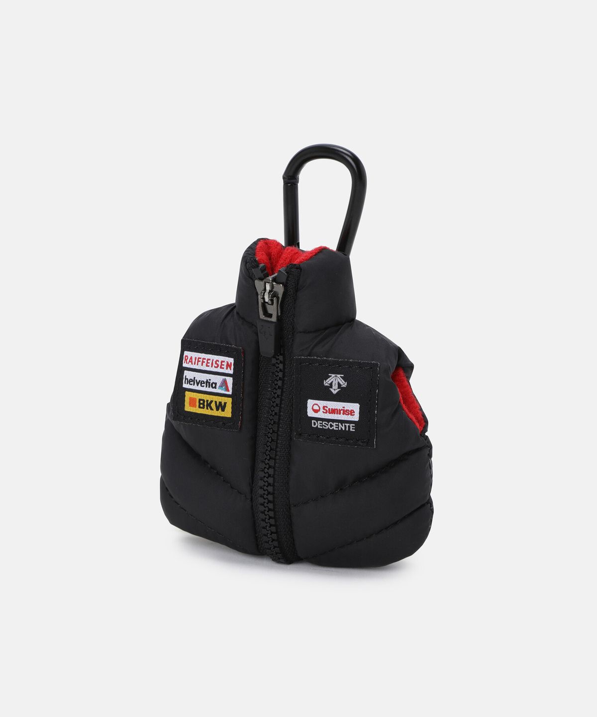 데상트(DESCENTE) 스위스 스키 패디드 키링 블랙 SR323IEQ71