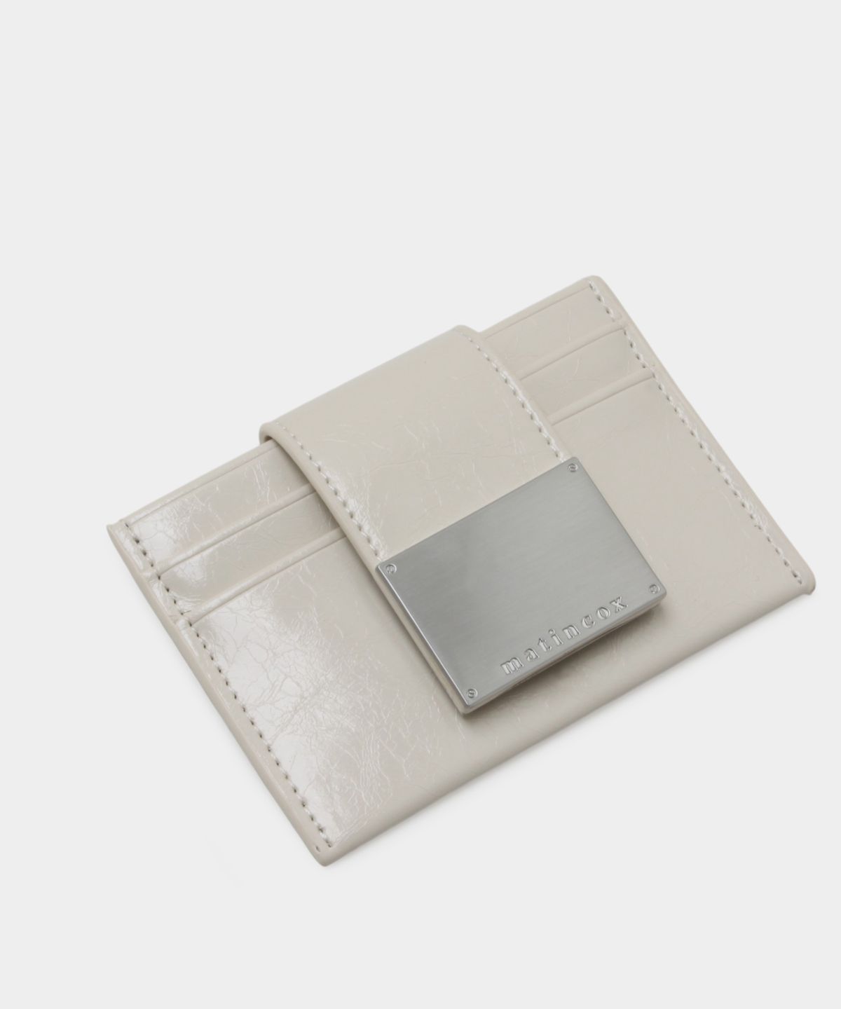 마틴콕스(MATINCOX) Monor Card Wallet - Cream