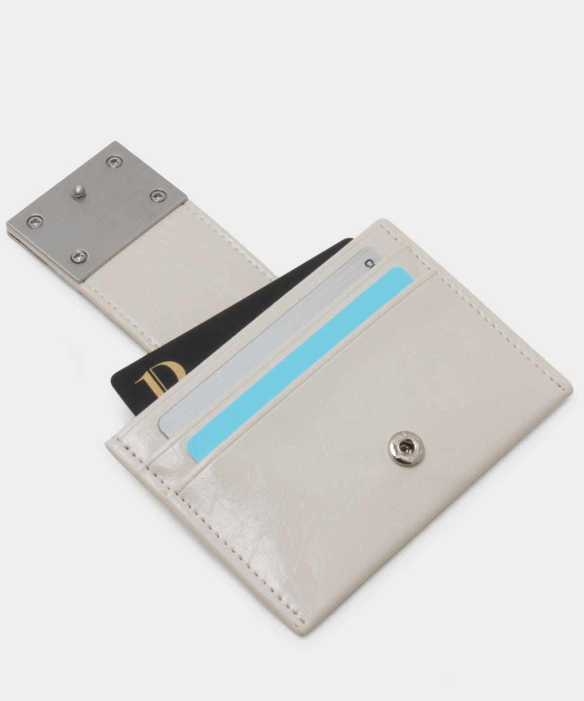 마틴콕스(MATINCOX) Monor Card Wallet - Cream