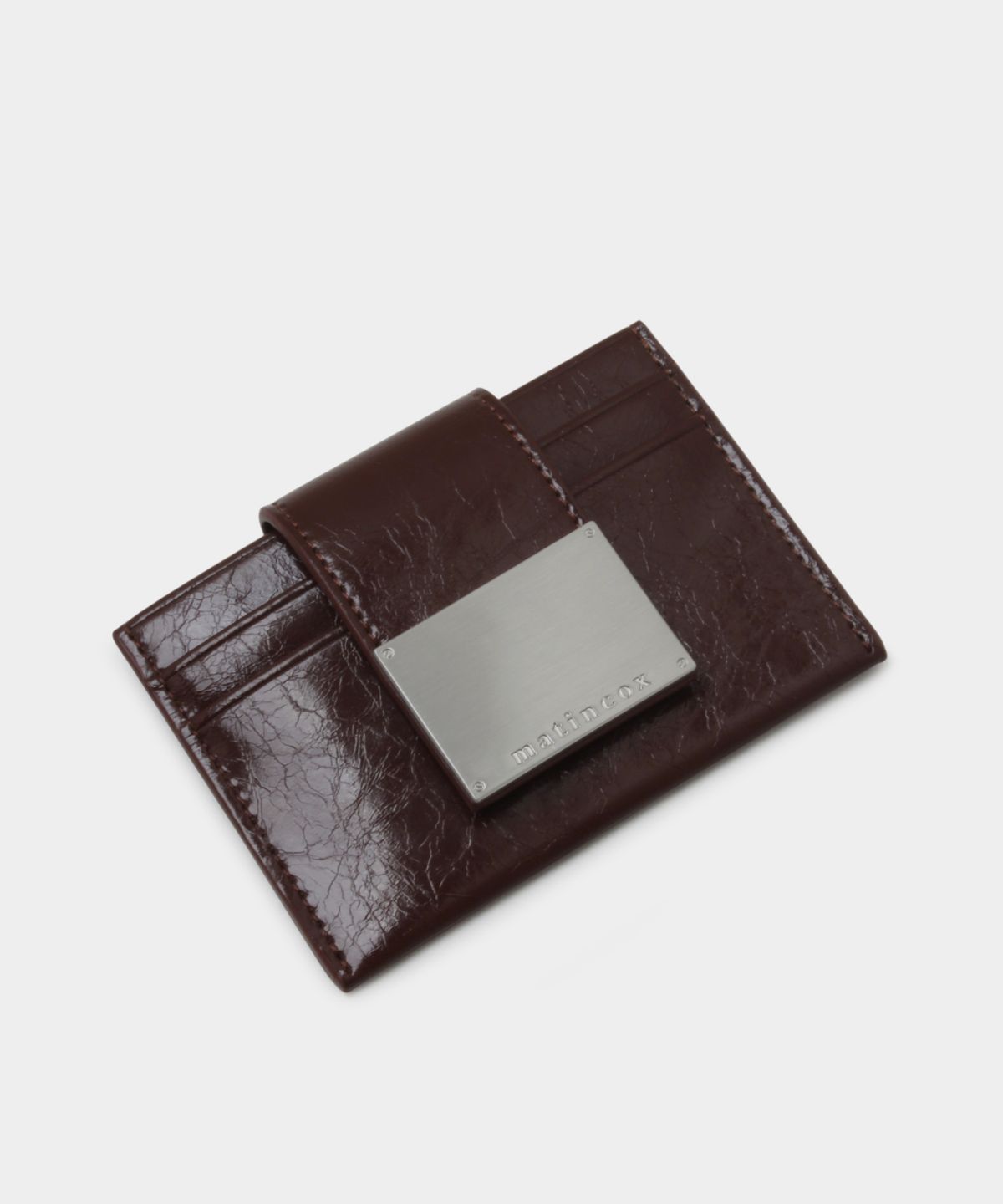 마틴콕스(MATINCOX) Monor Card Wallet - Chcolate
