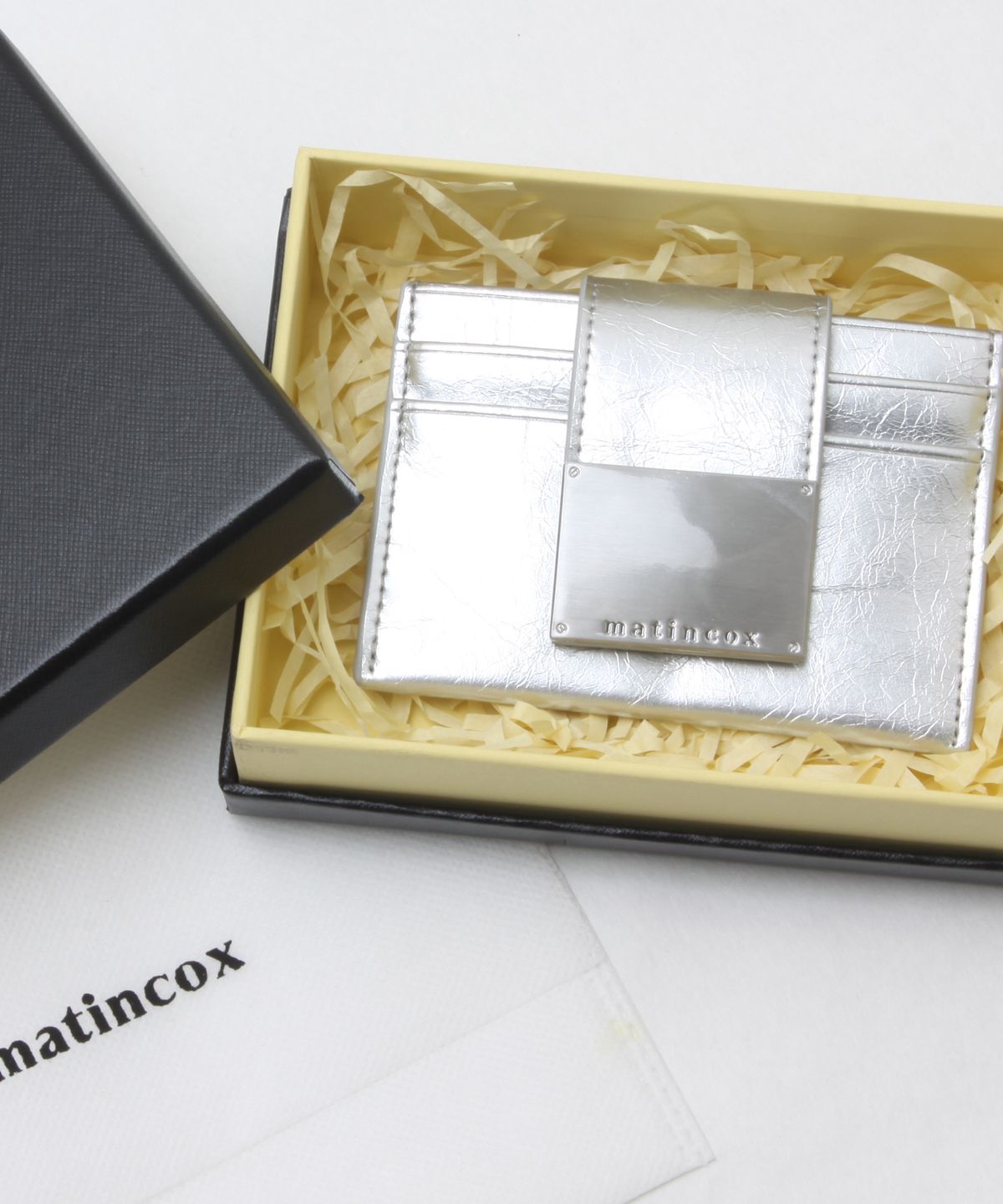 마틴콕스(MATINCOX) Monor Card Wallet - Silver