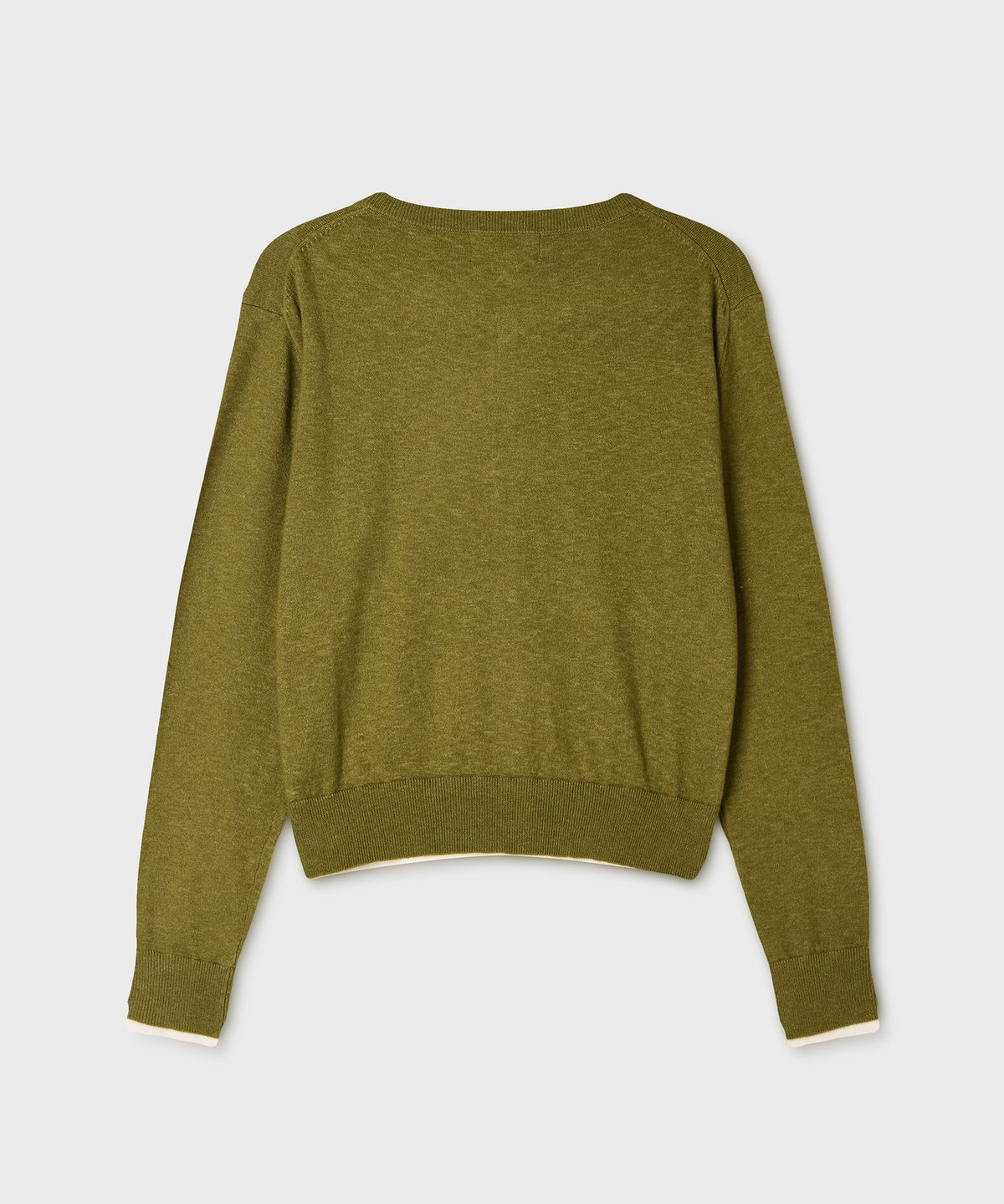 후아유(WHO.A.U) Layered R-neck Cardigan / WHCKG4823F