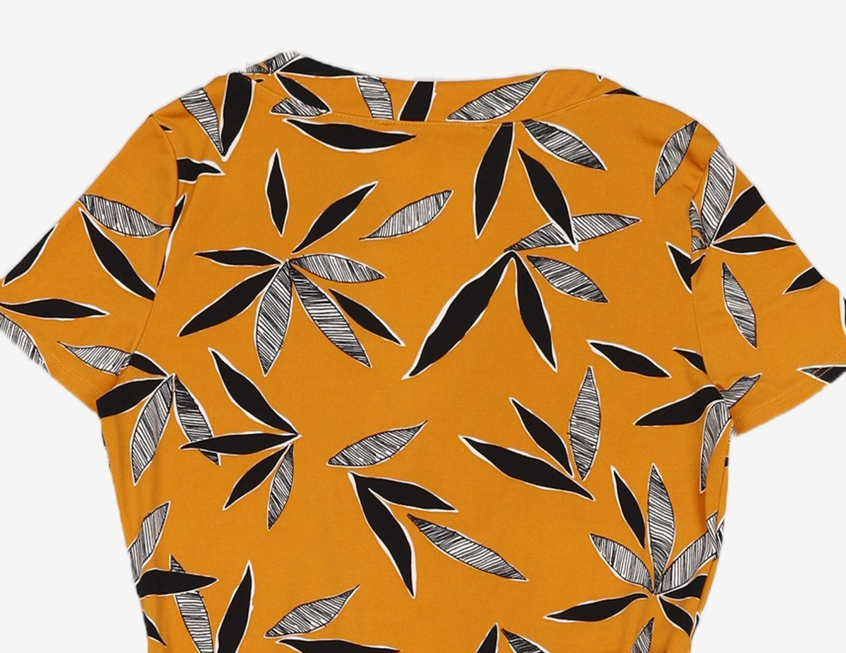 망고(MANGO) 미디 원피스 XS