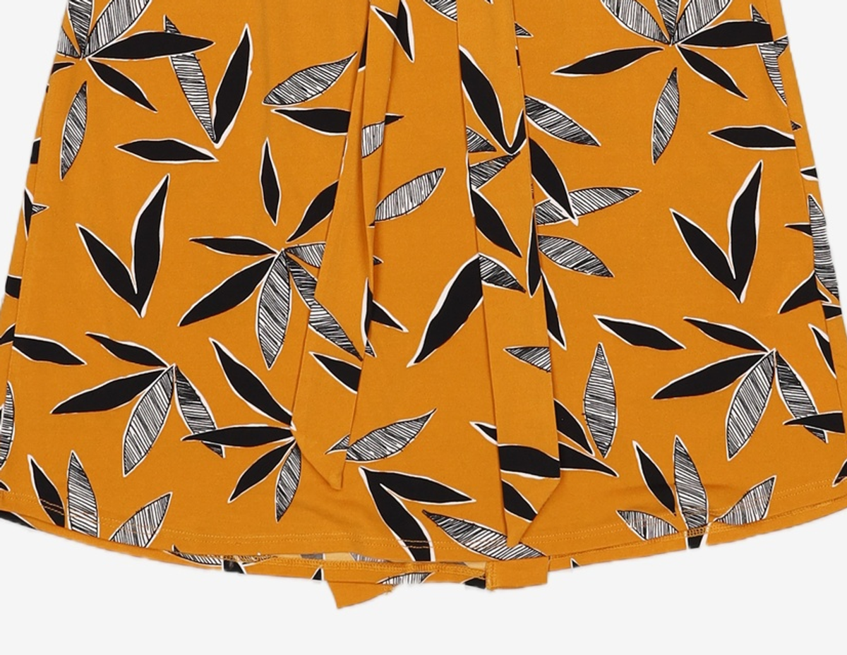 망고(MANGO) 미디 원피스 XS