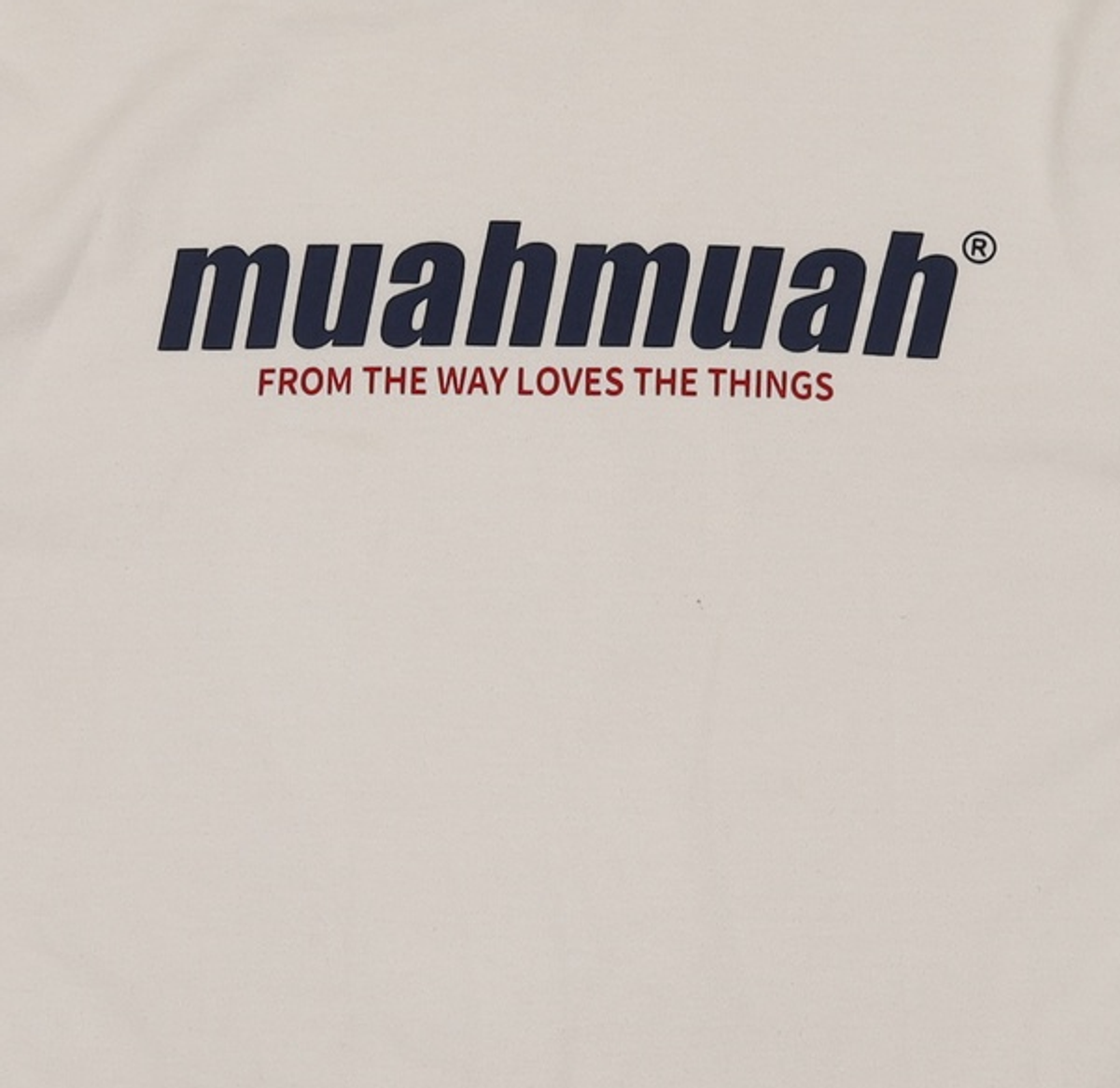 무아무아(MUAHMUAH) 반소매 티셔츠 FREE