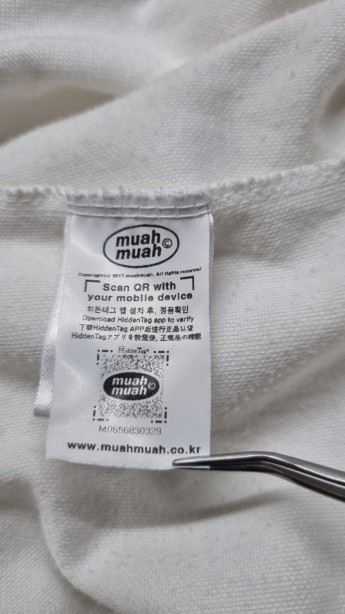 무아무아(MUAHMUAH) 반소매 티셔츠 FREE