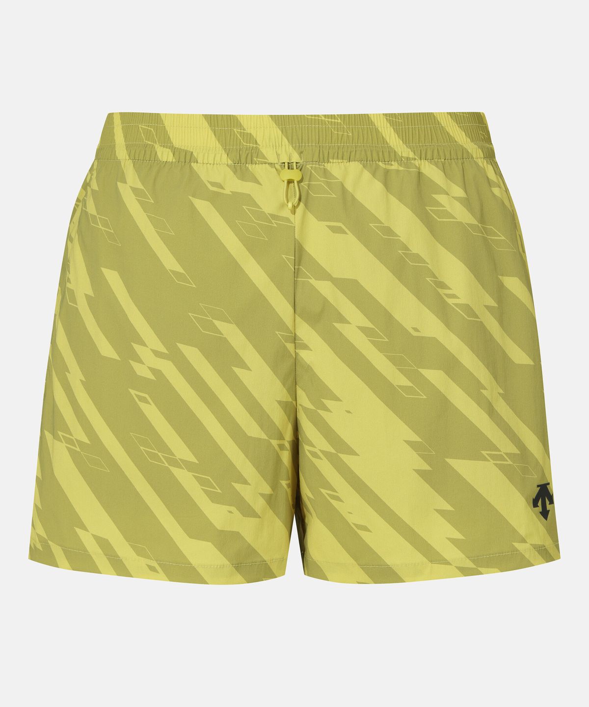 데상트(DESCENTE) 남성 3인치 브리프 라인드 쇼츠 패턴 카키 SR321RHP74