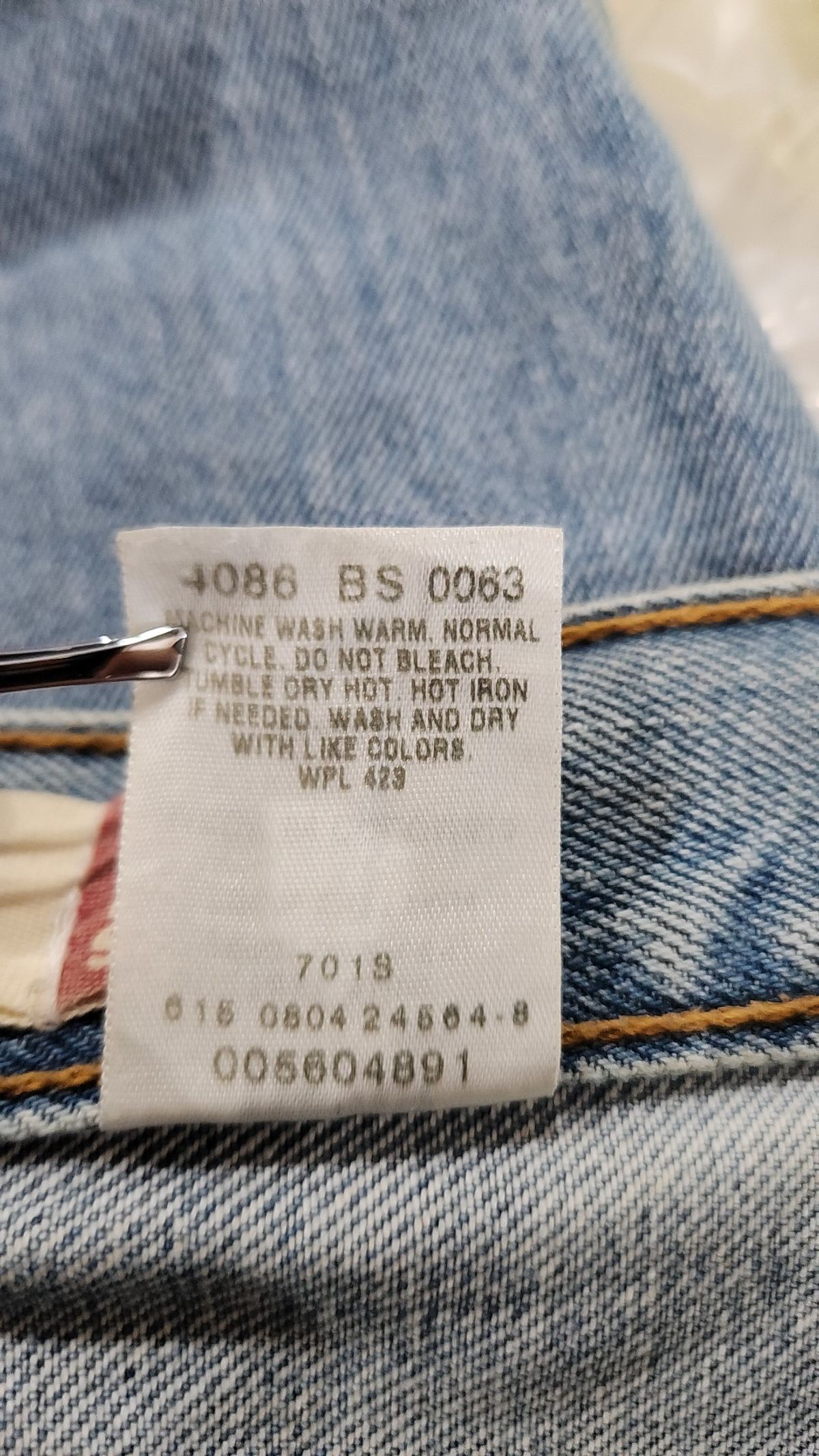 리바이스(LEVI'S) 청/데님 팬츠 36