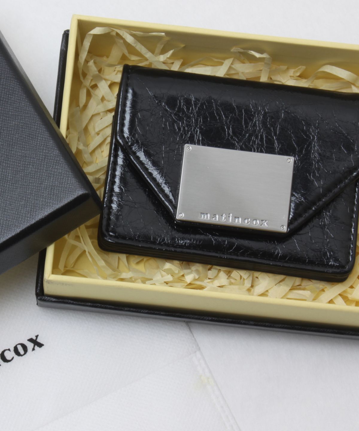 마틴콕스(MATINCOX) Post Card Wallet - Black