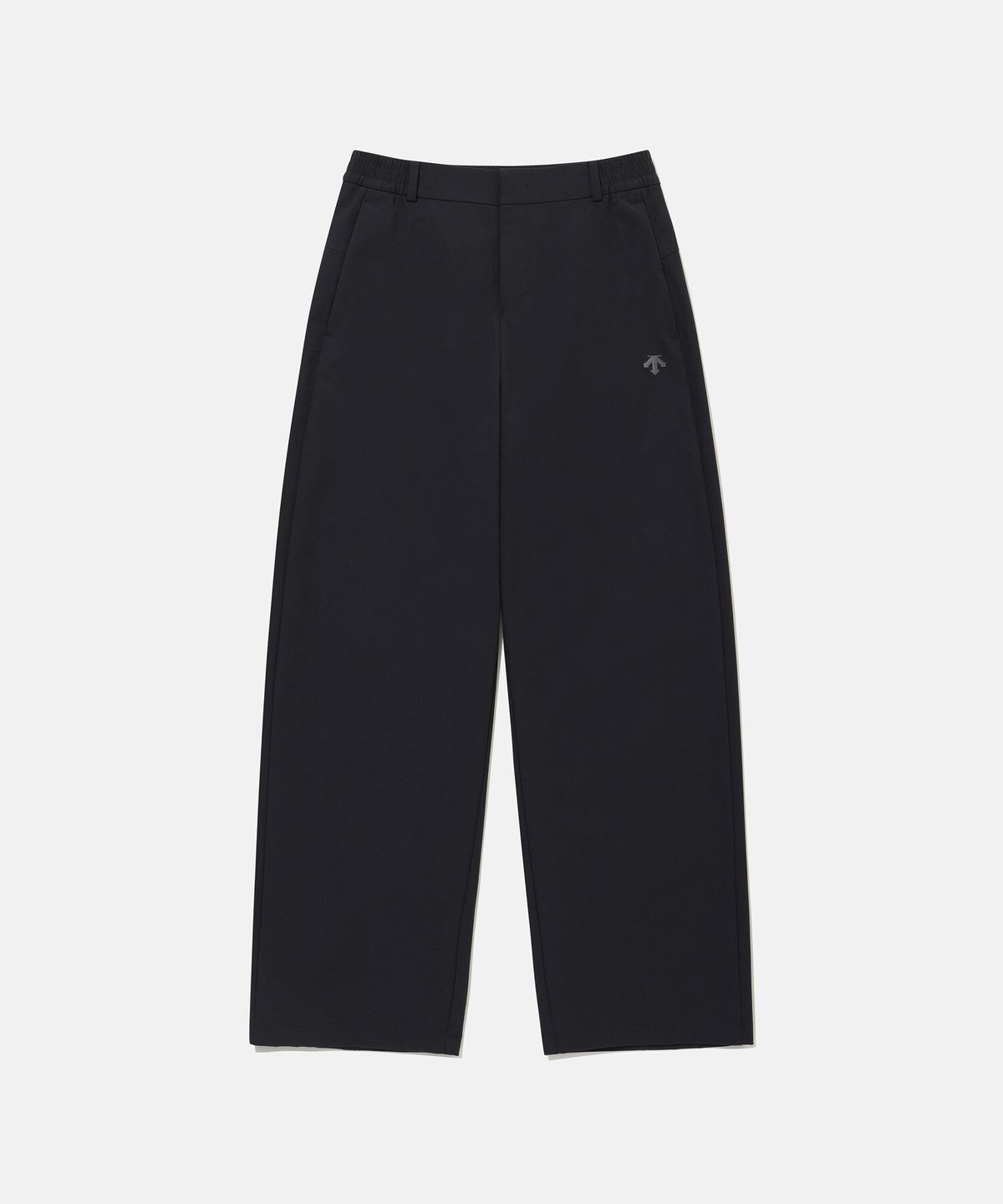 데상트(DESCENTE) 여성 배럴핏 팬츠 블랙 SR322DPT82