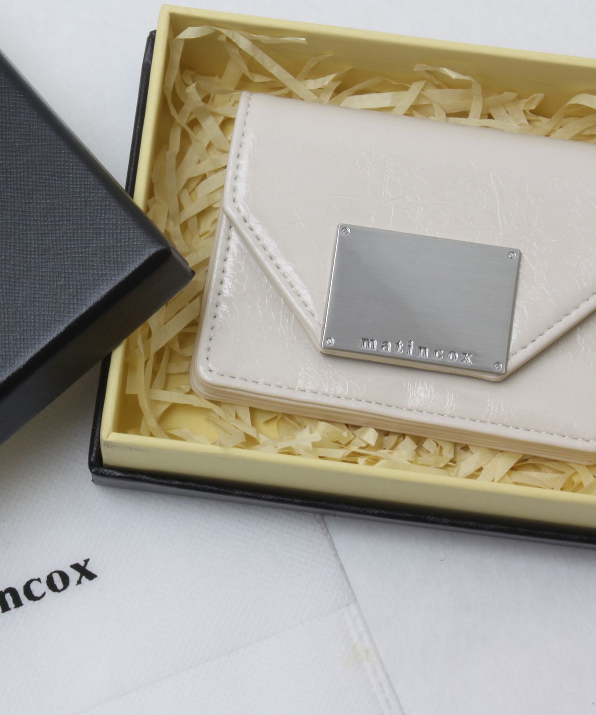 마틴콕스(MATINCOX) Post Card Wallet - Cream