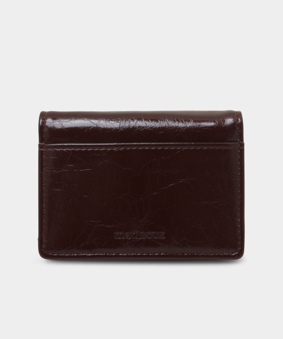 마틴콕스(MATINCOX) Post Card Wallet - Chcolate