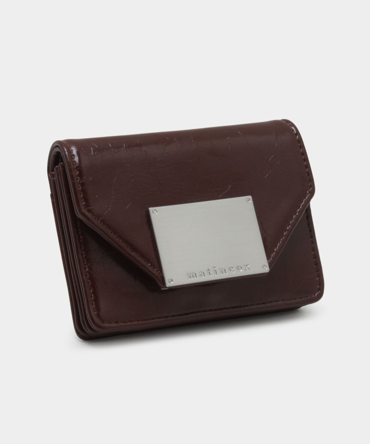 마틴콕스(MATINCOX) Post Card Wallet - Chcolate