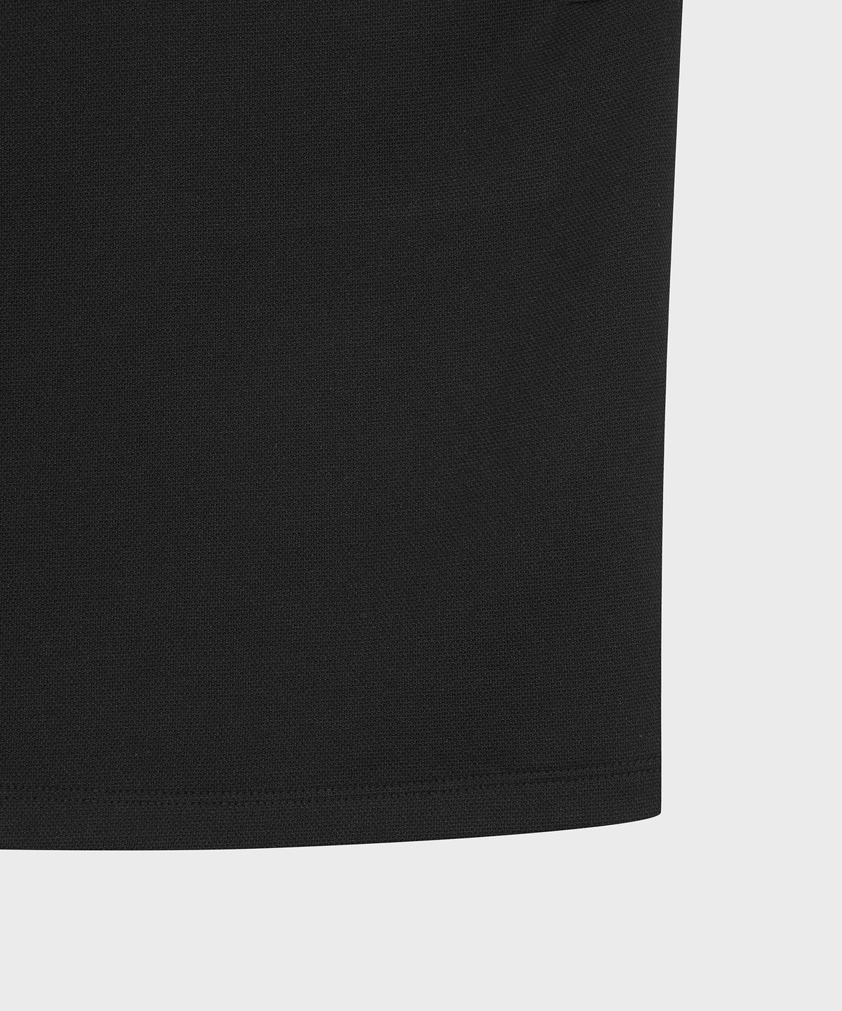세르지오 타키니(SERGIO TACCHINI) W 크롭 슬림핏 플레잉 폴로 (Black)