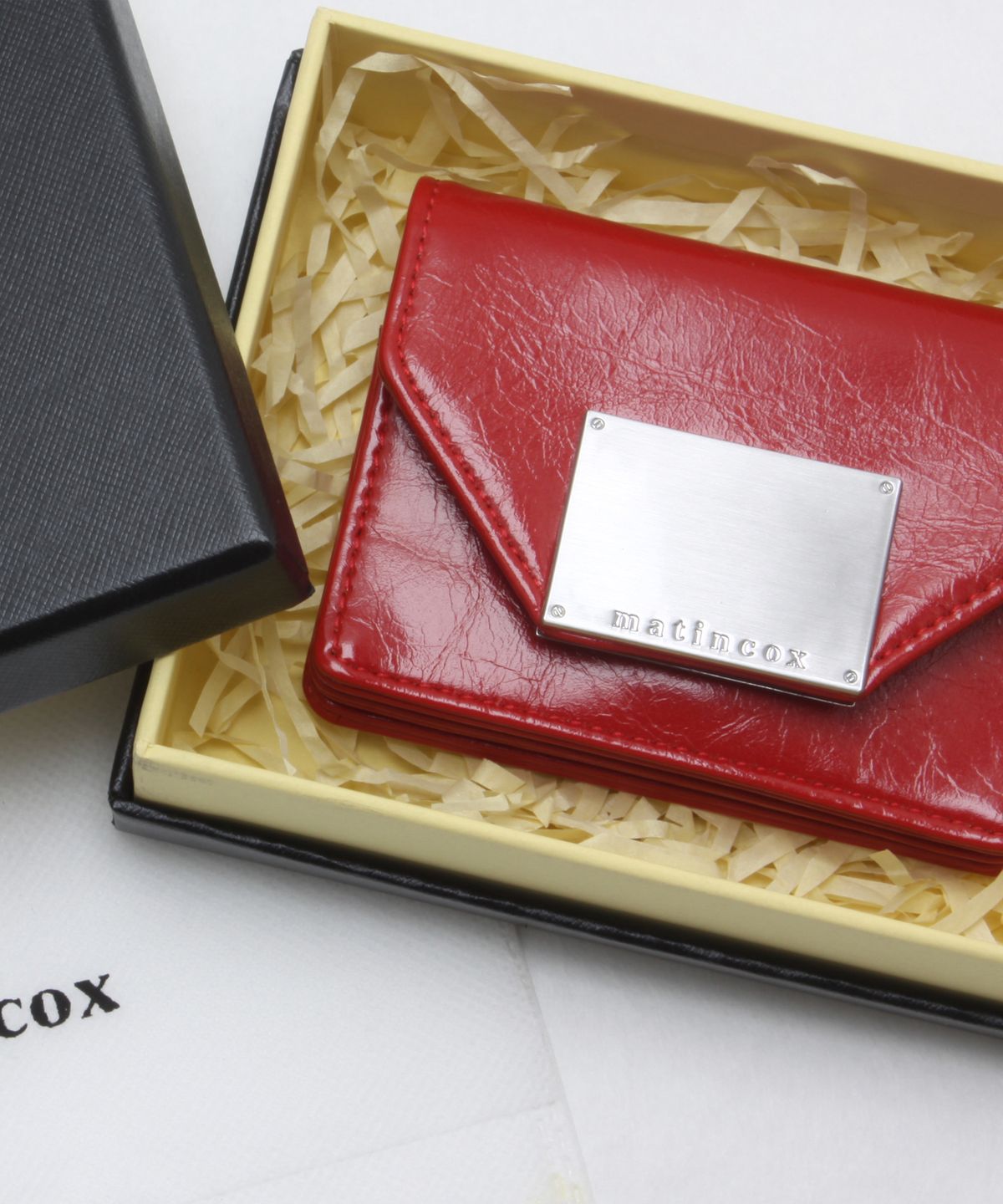 마틴콕스(MATINCOX) Post Card Wallet - Red