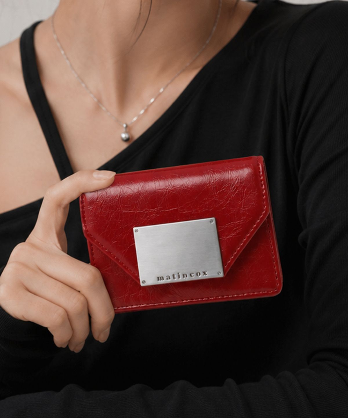 마틴콕스(MATINCOX) Post Card Wallet - Red