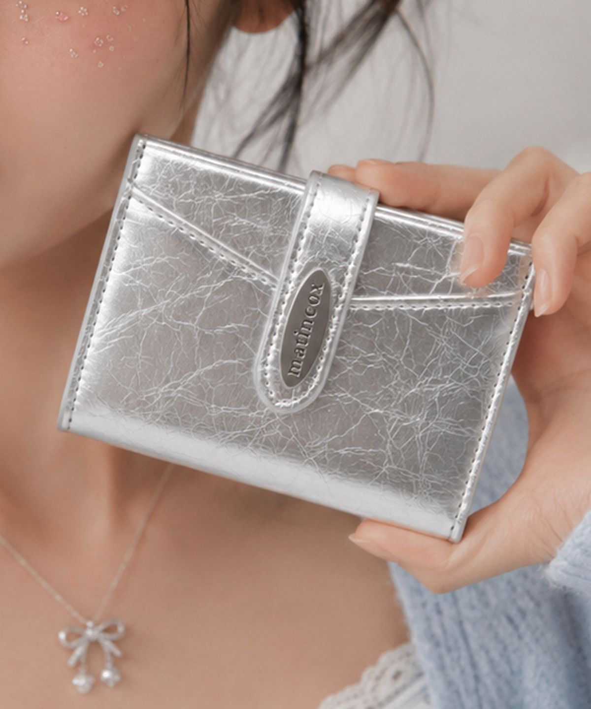 마틴콕스(MATINCOX) Velafold Card Wallet - Silver