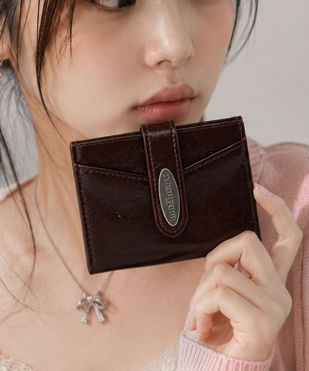 마틴콕스(MATINCOX) Velafold Card Wallet - Chcolate
