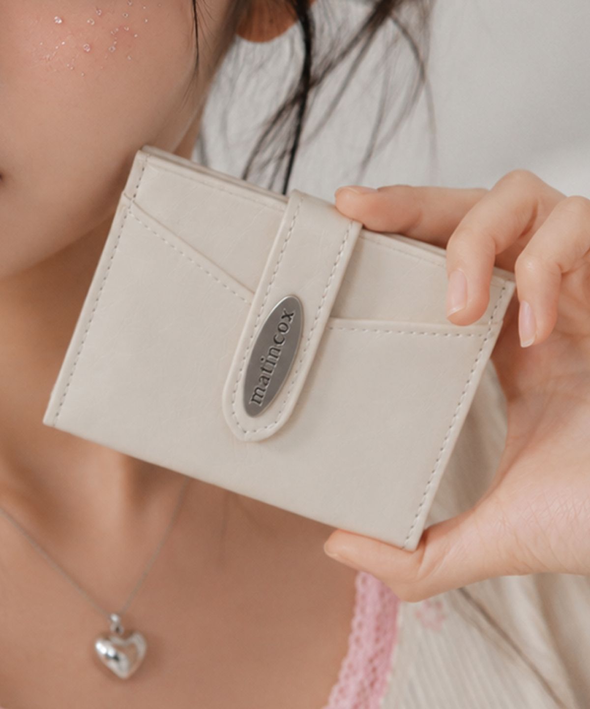 마틴콕스(MATINCOX) Velafold Card Wallet - Cream