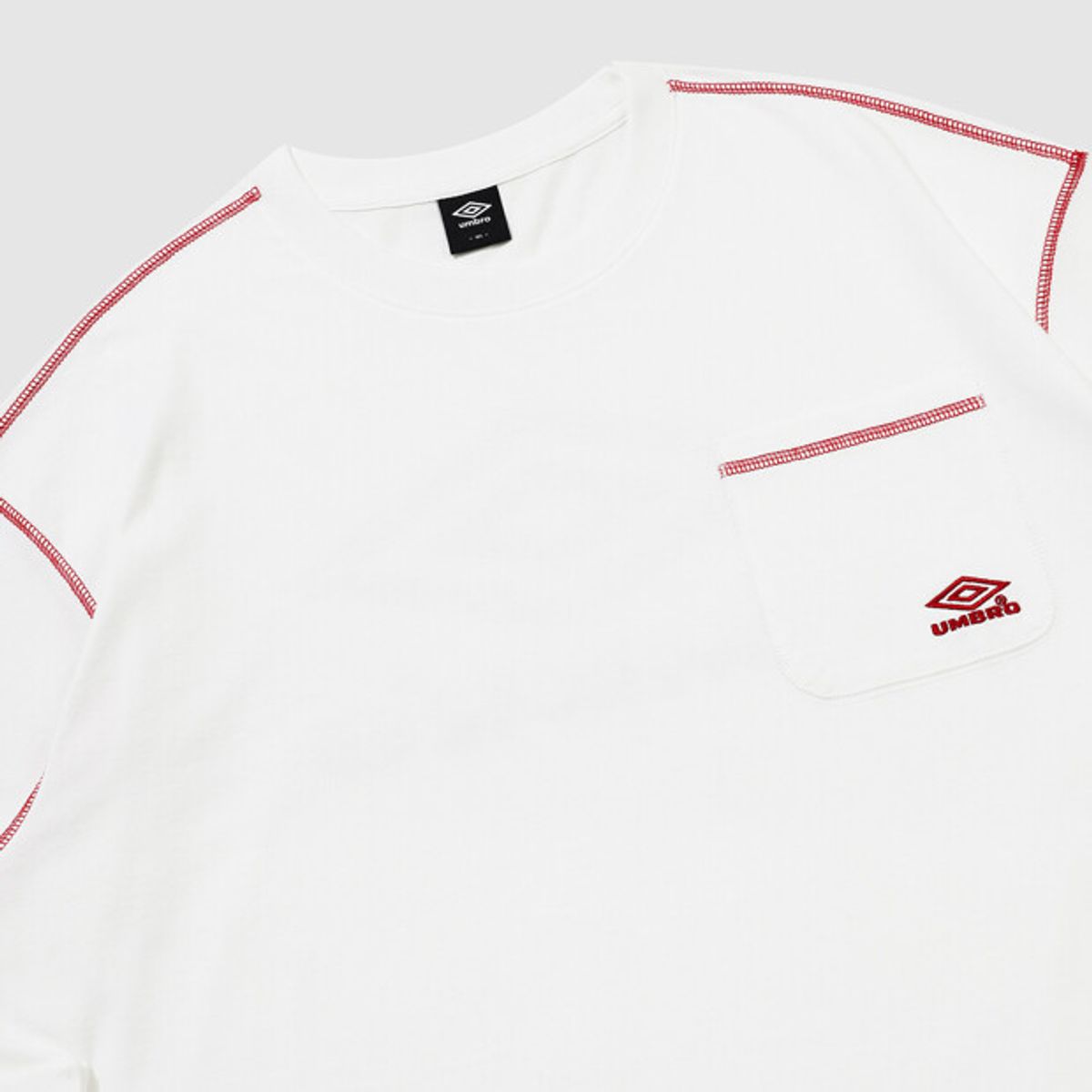 엄브로(UMBRO) 크리스피 타슬란 긴팔티 화이트 UR321CRL91