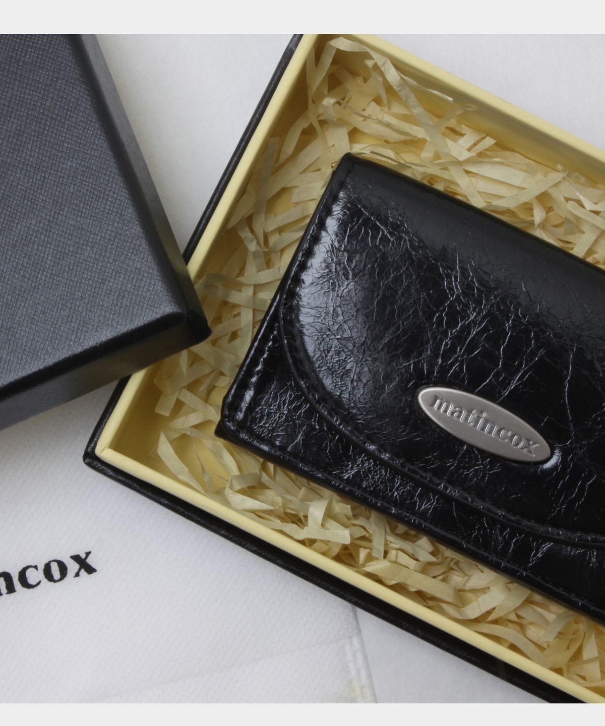 마틴콕스(MATINCOX) Compact Fold Wallet - Black