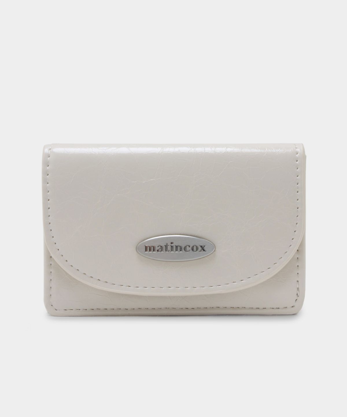 마틴콕스(MATINCOX) Compact Fold Wallet - Cream