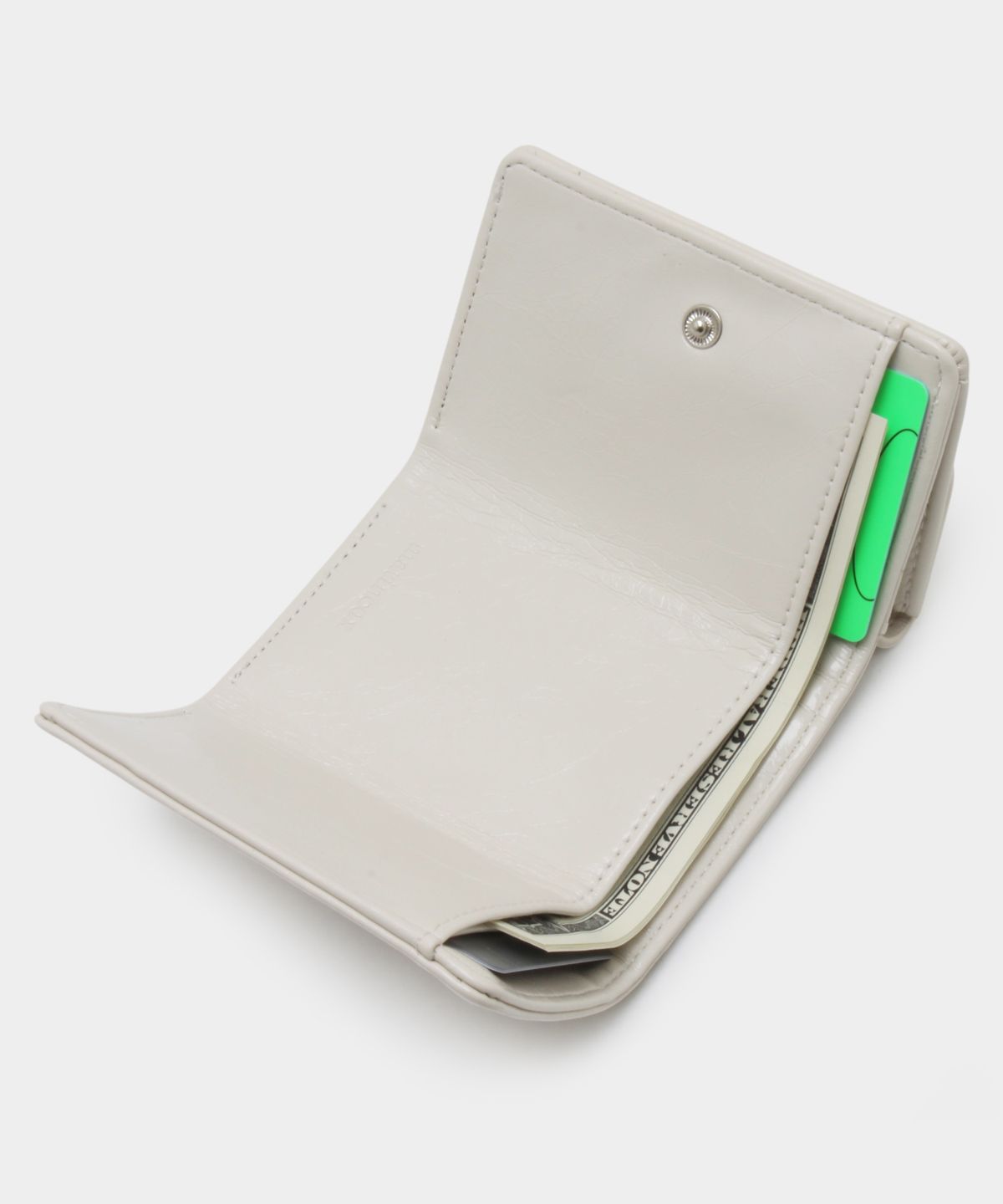 마틴콕스(MATINCOX) Compact Fold Wallet - Cream