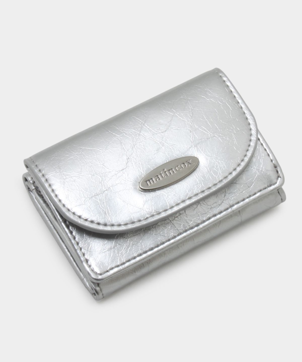 마틴콕스(MATINCOX) Compact Fold Wallet -Silver