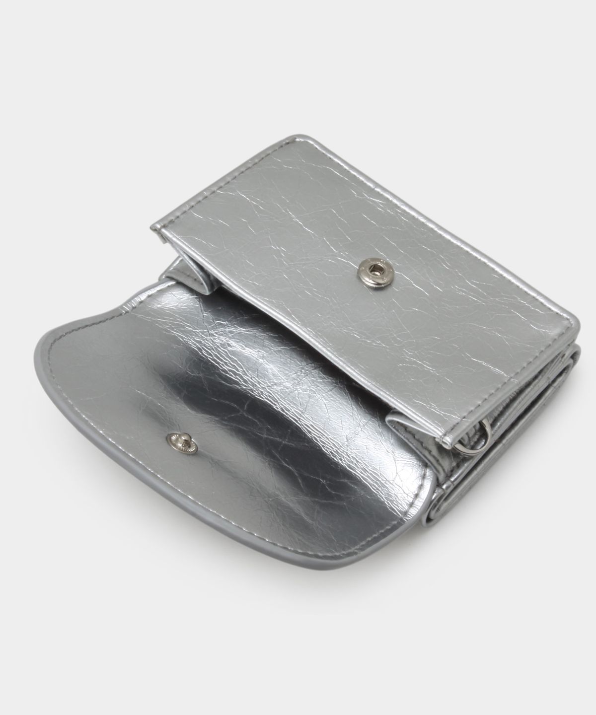 마틴콕스(MATINCOX) Compact Fold Wallet -Silver