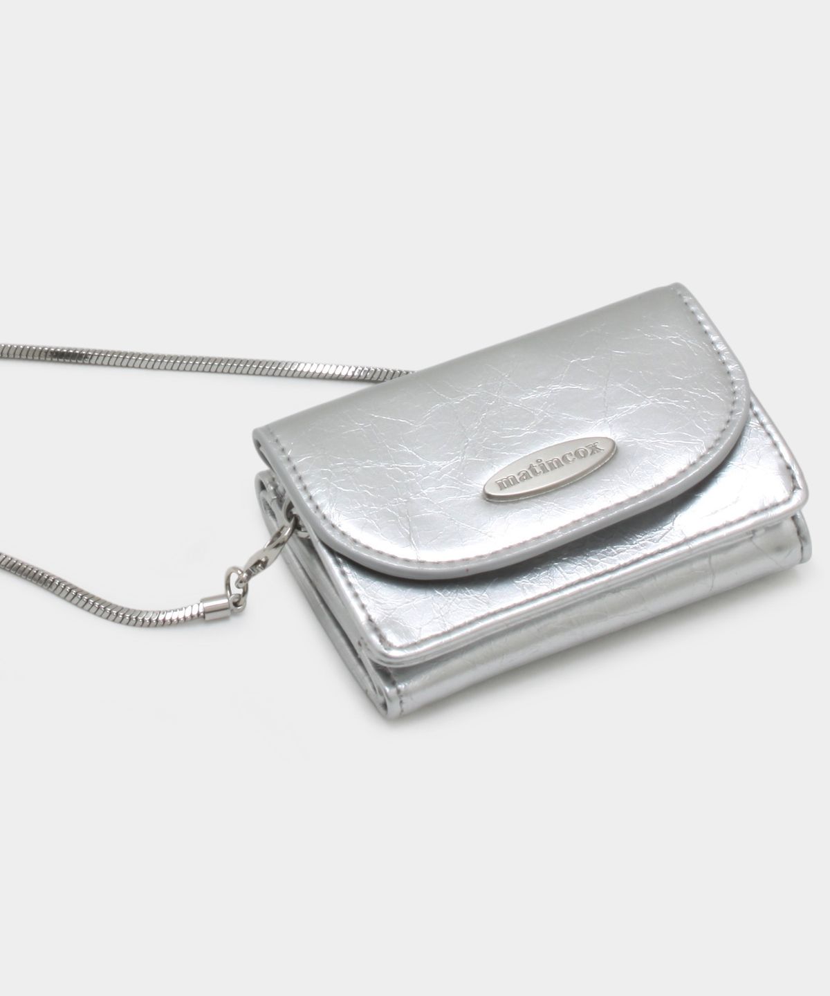 마틴콕스(MATINCOX) Compact Fold Wallet -Silver