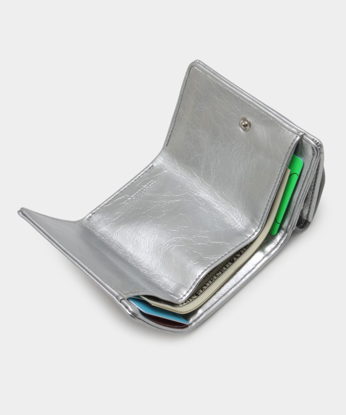 마틴콕스(MATINCOX) Compact Fold Wallet -Silver