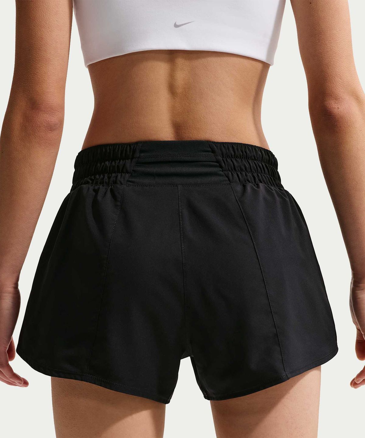 나이키(NIKE) 드라이 핏 원 미드라이즈 3인치 브리프 라인드 쇼츠 W - 블랙:화이트 / DX6011-011