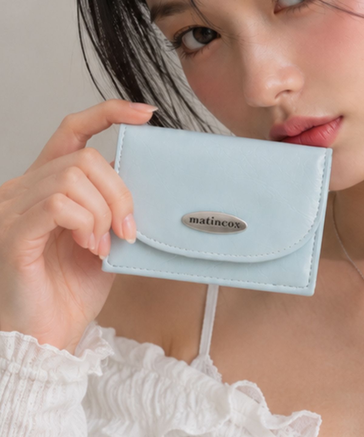 마틴콕스(MATINCOX) Compact Fold Wallet -Sky