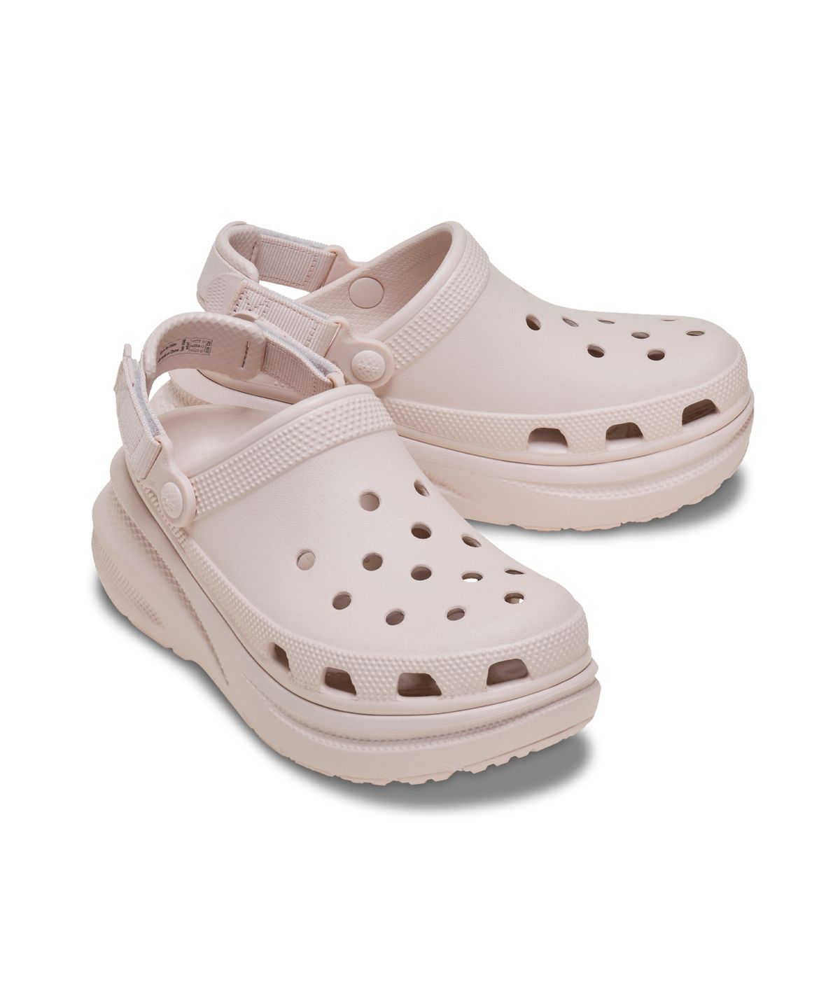 크록스(CROCS) 뉴 크러쉬 클로그 - 코코아 크림 / 213448-2PL
