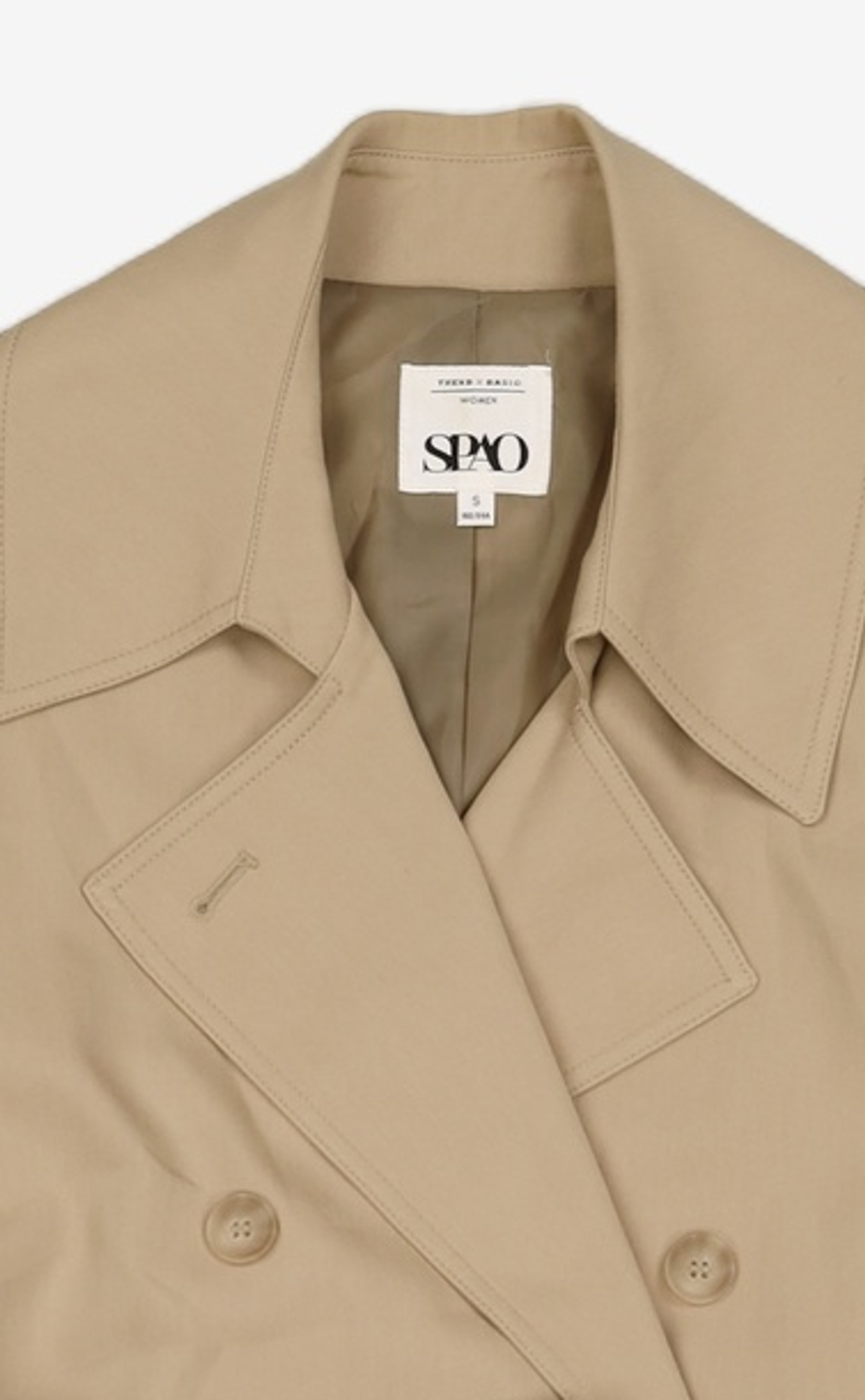 스파오(SPAO) 봄 가을 코트 S