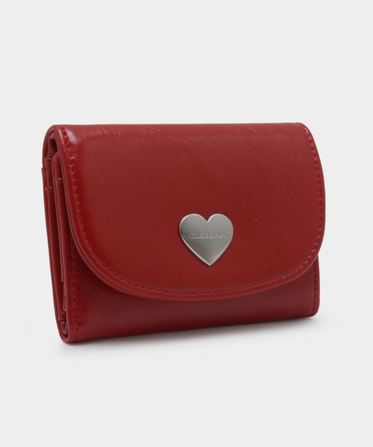 마틴콕스(MATINCOX) Heart Fold Wallet - Red