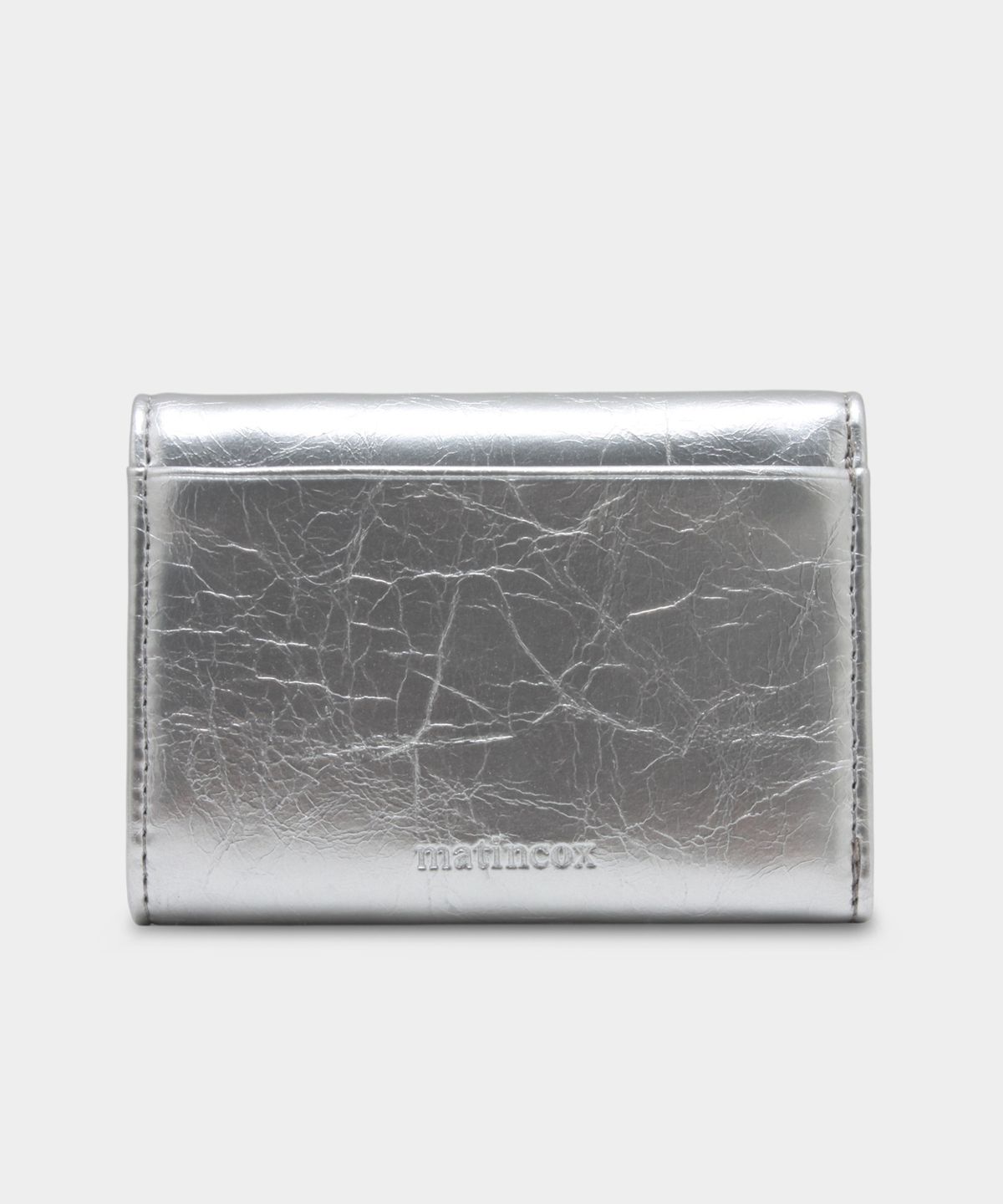 마틴콕스(MATINCOX) Heart Fold Wallet - Silver