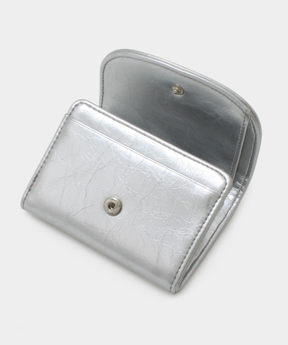 마틴콕스(MATINCOX) Heart Fold Wallet - Silver