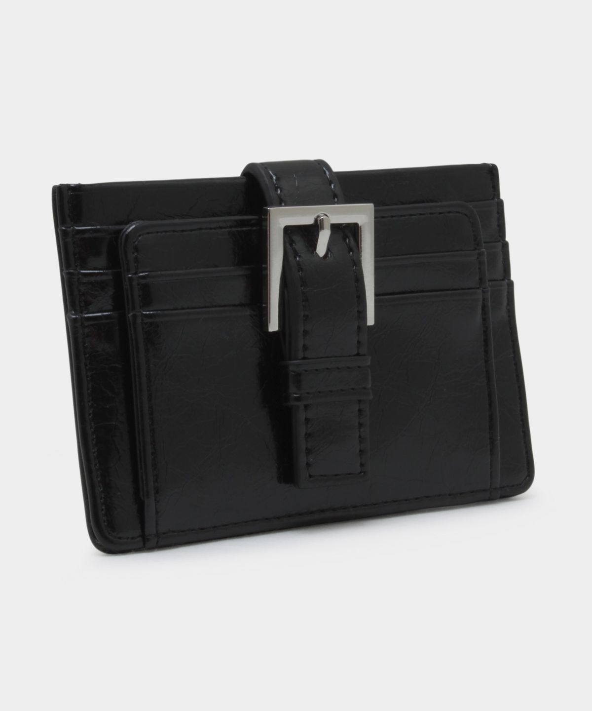 마틴콕스(MATINCOX) Buckle Card Wallet - Black