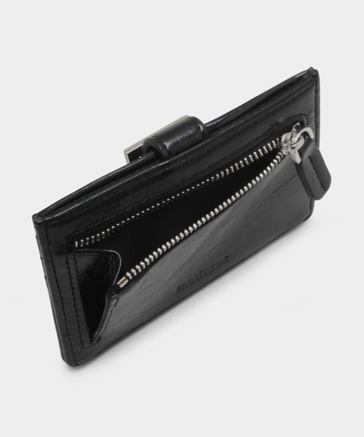 마틴콕스(MATINCOX) Buckle Card Wallet - Black