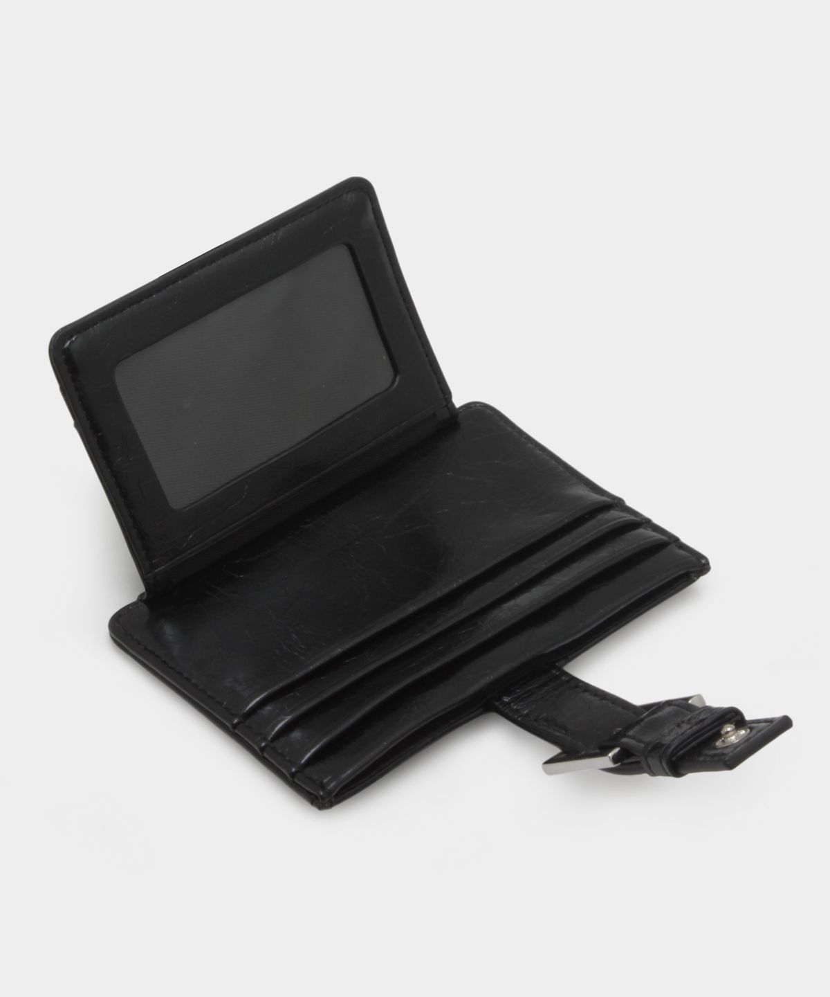 마틴콕스(MATINCOX) Buckle Card Wallet - Black