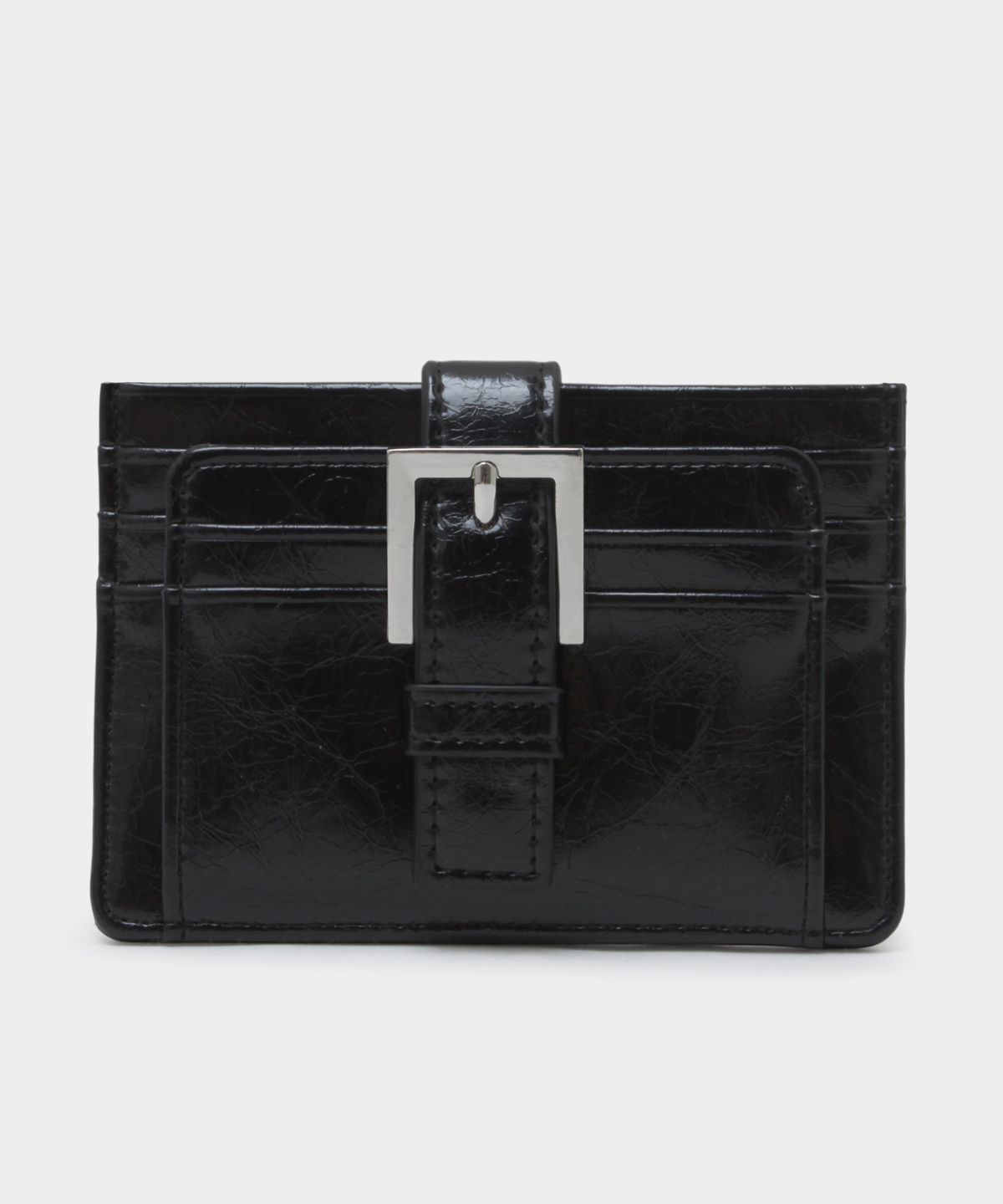 마틴콕스(MATINCOX) Buckle Card Wallet - Black
