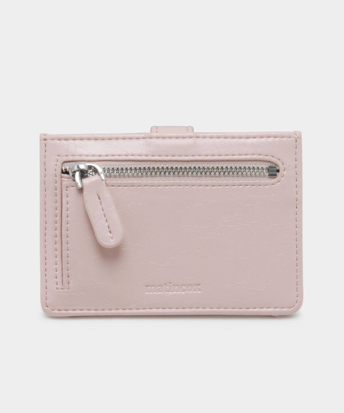 마틴콕스(MATINCOX) Buckle Card Wallet - Softpink