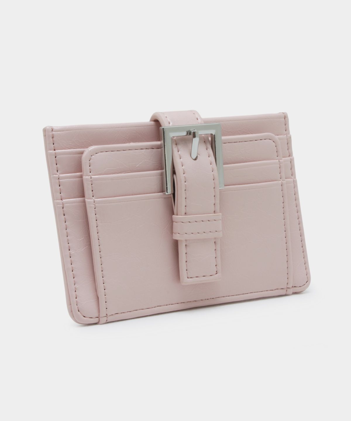 마틴콕스(MATINCOX) Buckle Card Wallet - Softpink