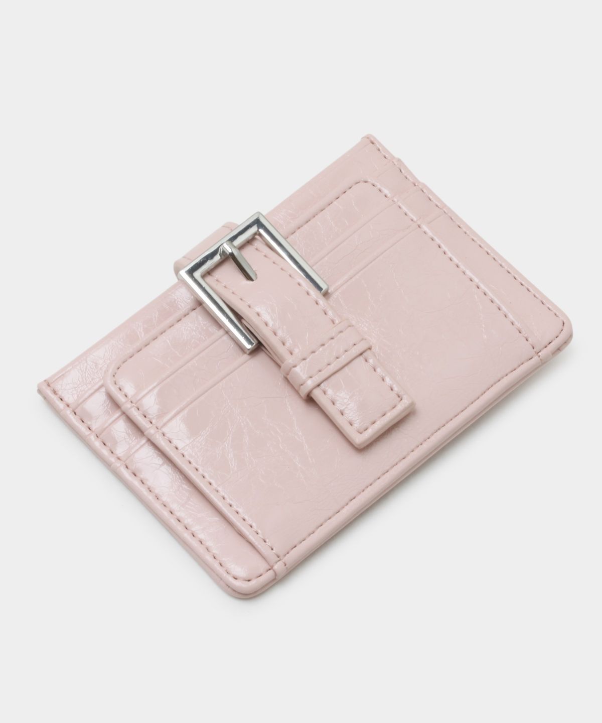 마틴콕스(MATINCOX) Buckle Card Wallet - Softpink