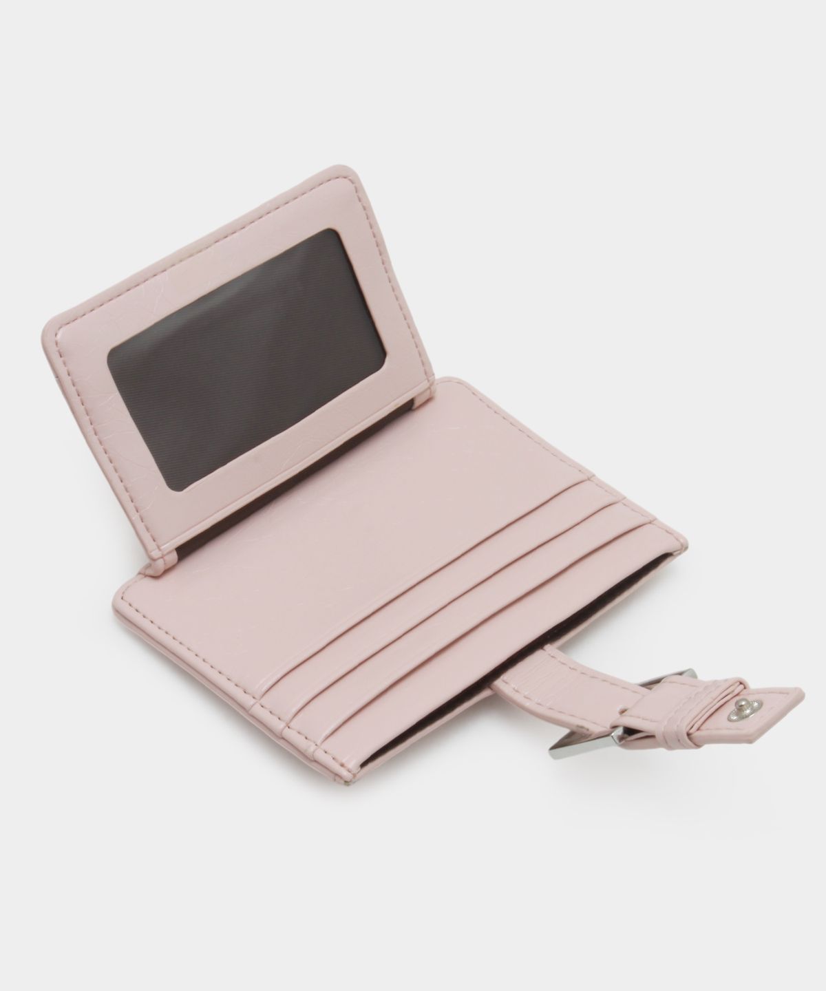 마틴콕스(MATINCOX) Buckle Card Wallet - Softpink