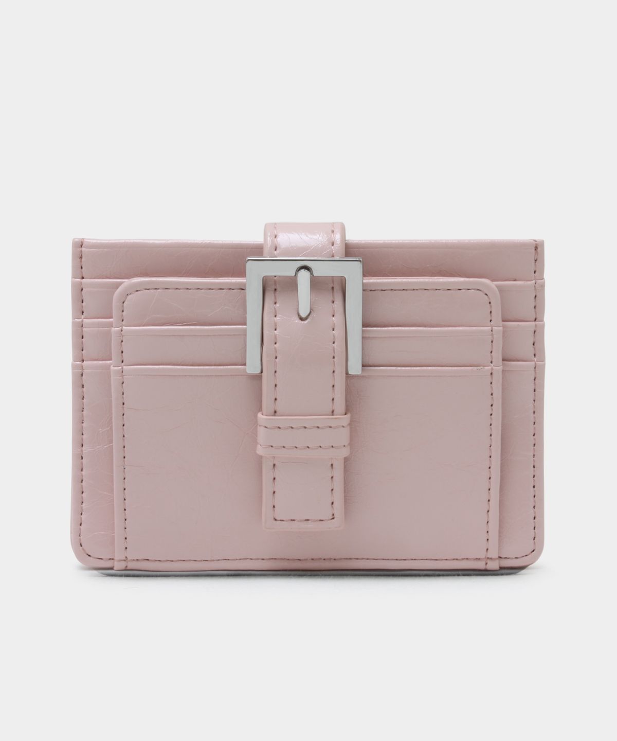 마틴콕스(MATINCOX) Buckle Card Wallet - Softpink