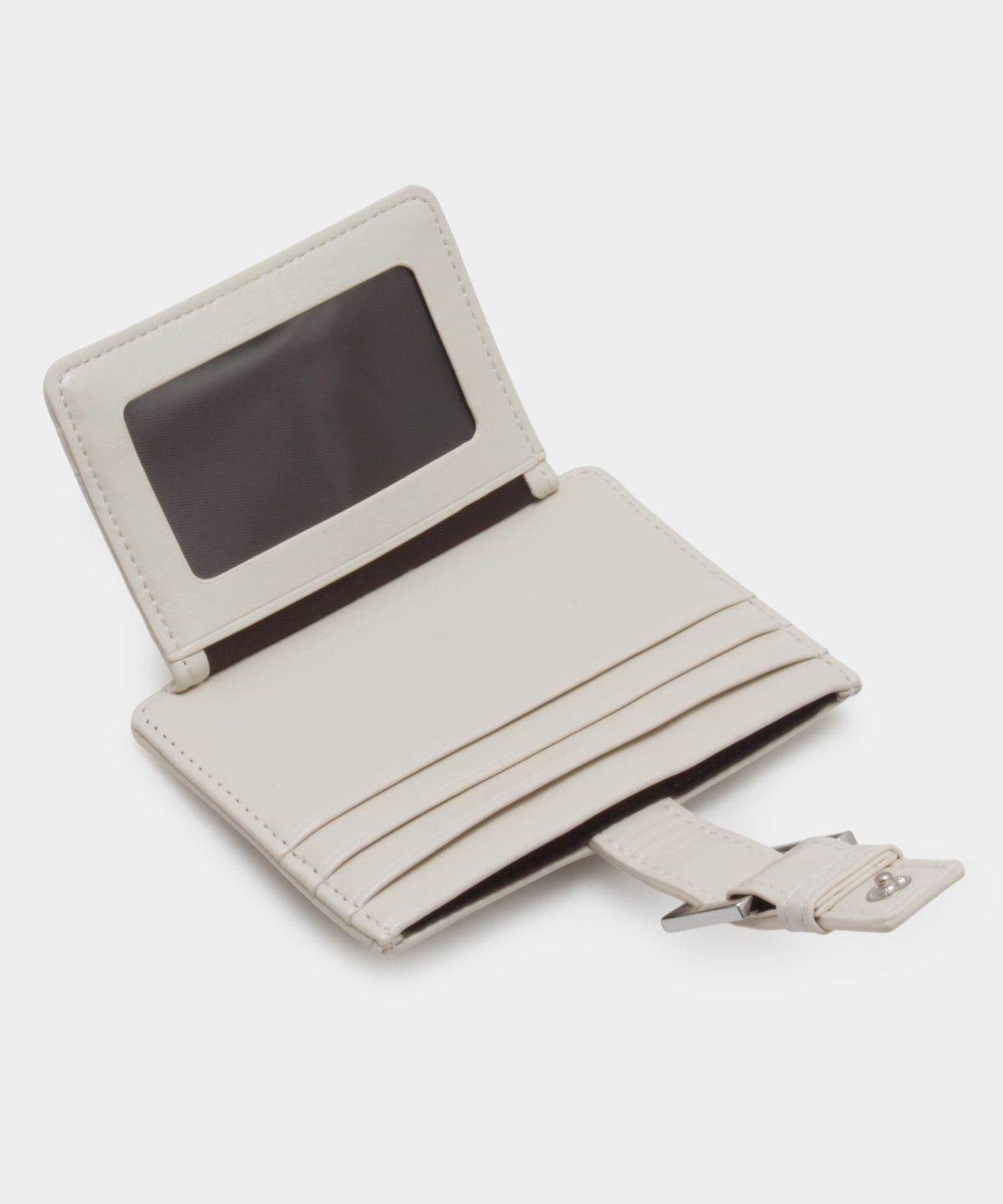 마틴콕스(MATINCOX) Buckle Card Wallet - Cream